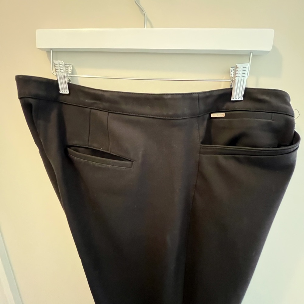 White House Black Market Black Boot Cut Pants